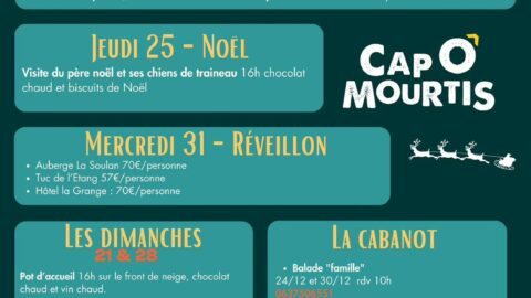 Programme Mourtis Noël 2025
